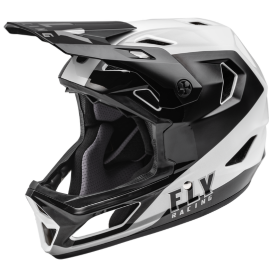 FLY Racing Rayce Helmets Black/White